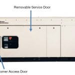 Cummins Power Connect 40kW Liquid Cooled Standby Generator Single Phase | RX40/A048H989
