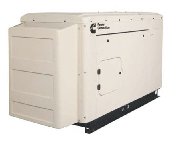 Cummins Power Quiet Connect 22kW Liquid Cooled Standby Generator Single Phase | RS22/A048H946